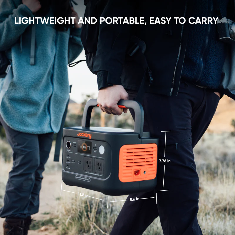 Jackery Explorer 600 Plus Portable Power Station carry